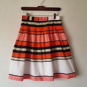 NWT Anthro We Love Vera Licorice Lanes Skirt